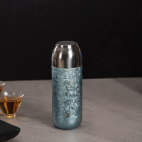 焖大师纯钛焖茶杯MD400T冰川蓝