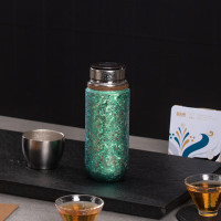 焖大师纯钛焖茶杯MD400T翡翠绿