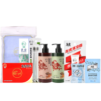 龙虎洗护9件套HG-LH2514(418ml+283.5g+细丝密毛牙刷2支+全棉纯色毛巾35*75)