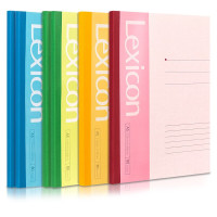 得力7654办公无线装订本(混)-80张-A5(本)(10个装)