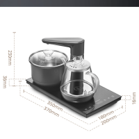 美的(Midea)茶吧机全自动龙头上水茶台煮茶器316L电热水壶MK-KFT201E