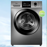 美的(Midea)滚筒洗衣机10公斤变频洗脱一体MG100V33WY