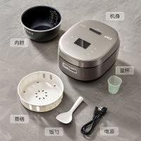 美的(Midea)电饭煲智能预约MB-4C98H 4L 精铁釜内胆