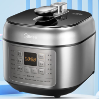 美的(Midea)电压力锅MY-C543G(不锈钢+不粘内胆) 5L