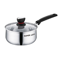 苏泊尔小红圈不锈钢奶锅 时尚系列ST16H1 16cm