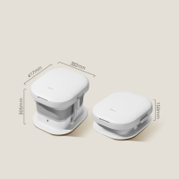 美的(Midea) 加热恒温足浴盆ZS108 极地白