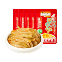 乌江 涪陵榨菜轻盐开味下饭菜鲜脆榨菜丝(量贩装)70g*5包