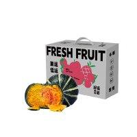 嗨果粒(HAIGUOLI)贝贝小南瓜优选6粒4.5斤左右(不支持七天无理由)