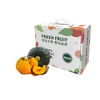 嗨果粒(HAIGUOLI)贝贝南瓜优选4粒单果克重:300g左右(不支持七天无理由)