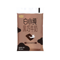 君乐宝(JUNLEBAO)白小纯黑巧牛奶180ml*12袋/两箱