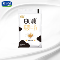 君乐宝(JUNLEBAO)白小纯燕麦牛奶180ml*12袋