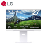 LG 27GS86Q-W 27英寸2K180Hz高刷电竞显示器
