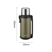 苏泊尔不锈钢保温壶KCV20BV10绿 2L