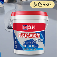 立邦 防水涂料屋顶楼顶房顶补漏材料防水胶补漏王[灰色-10斤]约涂刷10㎡ (单位:桶)