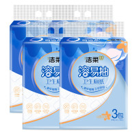 洁柔立体压花抽取式厕纸12包JT008-12E