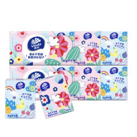 维达快乐四季手帕纸3层8片10包*8条V0028 8条