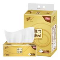 清风 原木纯品金装抽纸餐巾纸 3层 110抽*20包