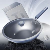 苏泊尔无涂层不粘锅32cm炒锅EC32JGC06