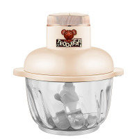 荣事达(Royalstar)泰迪熊联名绞肉机 绞肉机家用 辅食机婴儿宝宝料理机 电动多功能大容量绞馅机 碎肉机 小型打