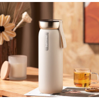 飞利浦(PHILIPS)便携式智能温显保温杯AWP2775杏色 460ml