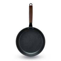 荣事达(Royalstar)无涂层内外不粘麦饭石煎锅RSD004-FJ 26cm