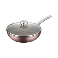 双立人 平底煎锅炒锅粉色24cm ZW-EY102