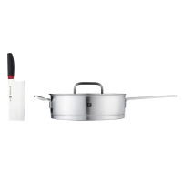 双立人(ZWILLING)煎炒锅刀具厨具两件套T-CJJ683