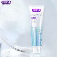 舒客(Saky) 美白酵素牙膏120g 鲜萃青柠味 *1支