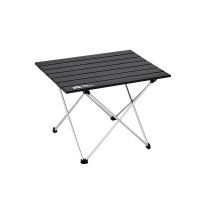 牧高笛(MOBIGARDEN)折叠桌 户外露营便携野餐可折叠餐桌四方桌 NXLQI65002 黑色
