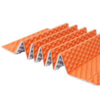 牧高笛(MOBIGARDEN)山栖2.6R值蛋巢垫 户外露营便携式折叠防潮垫单人加厚蛋槽睡垫NX23663008 橙