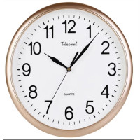 天王星家用静音简约时钟挂墙石英钟表12英寸