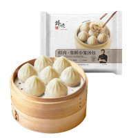 锋味派 鲜肉集鲜小笼汤包235g*1袋