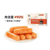 锋味派 原味爆汁虾肉多多肠240g*1盒