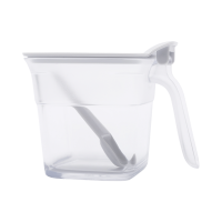 全格(Quange)密封收纳调料盒亮羽灰1套/盒 CF010102