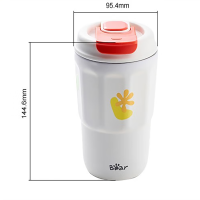 小熊(bear)保温杯咖啡杯316不锈钢380ml CX-JB007