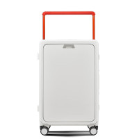 泰梦漫步星空宽拉杆旅行箱(铝框款)TM-K1936 珍珠白 24英寸