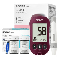 欧姆龙 i-SENS 631-B血糖仪(紫色)+100张试纸和针头