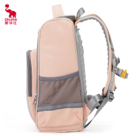 爱华仕(OIWAS) 史努比漫画联名款书包 小学生儿童书包 抑菌防泼水OCB4441CAS 浅粉色