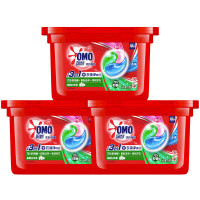 奥妙柔顺洗衣凝珠 189g去渍除菌留香三合一酵素洗衣球(多色) 桉树白茶香*3盒(54颗)