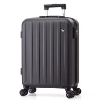爱华仕(oiwas)拉杆箱轻便耐磨防刮飞机轮OCX6622-25标准版 炭灰色