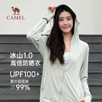 骆驼(CAMEL)中性防晒衣M13BA03100B 海沫绿 M码