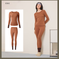 蕉下(BENEUNDER)女士肌底内衣套装(高暖)SF05124-尼斯红-170/76A(XL)