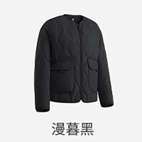 蕉下(BENEUNDER)女士气绒外套(圆领、中暖)CL18524-漫暮黑-165/88A(L)