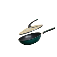 荣事达(Royalstar) RSD002-FJ北欧轻奢炒锅规格32cm(单位:个)绿色