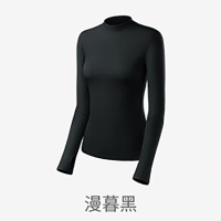 蕉下(BENEUNDER)女士肌底打底衫(半高领、初暖)SF13524-漫暮黑-165/88A(L)