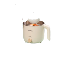 康佳(KONKA) KZG-15YX301学生宿舍多功能电煮锅 1.5L(单位:台)米杏色