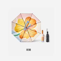 ‪蕉下(beneunder)三折倍护黑胶防晒伞BM398斑斓
