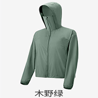 蕉下(BENEUNDER)女士轻薄防泼水防晒衣(夹克款)TS402 24木野绿(XL)