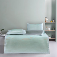 洁丽雅 水洗冰丝律动一夏睡眠席 床席180*200cm 枕套48*74cm*2 JLY-L009