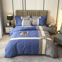 洁丽雅 伯爵长绒棉四件套 被套200*230cm床单240*250cm枕套48*74cm*2 JLY-T079